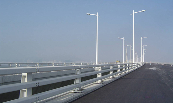 steel bridge railing